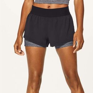 Lululemon 2 in 1 shorts